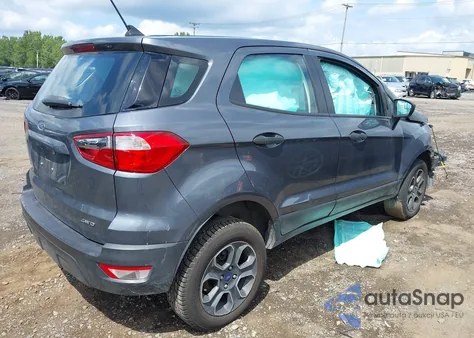 2020 Ford Ecosport S from USA, damaged, VIN MAJ6S3FL0LC391666